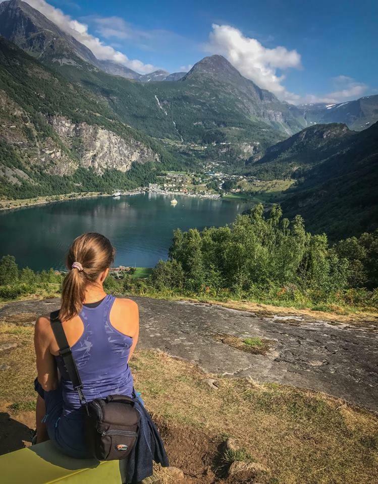 Solhaug Fjordcamping Geiranger Luaran gambar