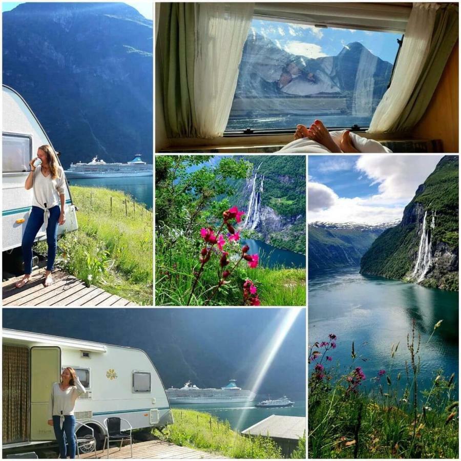 Solhaug Fjordcamping Geiranger Luaran gambar